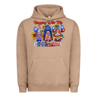 Pigment Burro hangin with my gnomerica Urban Hoodie - RacoonDesign