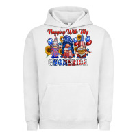 Pigment Lunar Rock hangin with my gnomerica Urban Hoodie - RacoonDesign