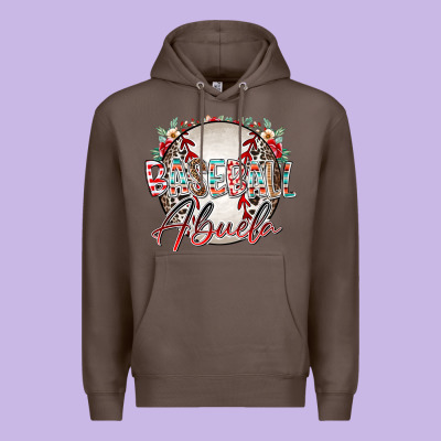 Baseball Abuela Premium Hoodie Designed By Racoondesign