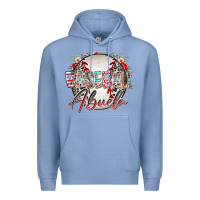 Colony Blue baseball abuela Premium Hoodie - RacoonDesign