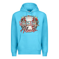 Ocean Blue baseball abuela Premium Hoodie - RacoonDesign