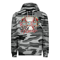 Slate Camo baseball abuela Premium Hoodie - RacoonDesign