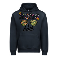 Navy mama of both Urban Hoodie - CowhideDigitalArt