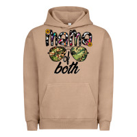 Pigment Burro mama of both Urban Hoodie - CowhideDigitalArt
