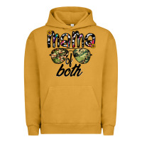 Pigment Peanut Butter mama of both Urban Hoodie - CowhideDigitalArt