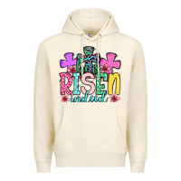Sandshell Easter Day He is risen indeed Premium Hoodie - OliviaCreatesArt