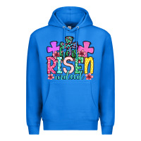 True Royal Easter Day He is risen indeed Premium Hoodie - OliviaCreatesArt