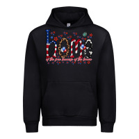 Black home of the free Urban Hoodie - RacoonDesign
