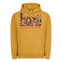 Pigment Peanut Butter home of the free Urban Hoodie - RacoonDesign