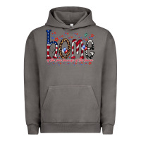 Pigment Tornado home of the free Urban Hoodie - RacoonDesign