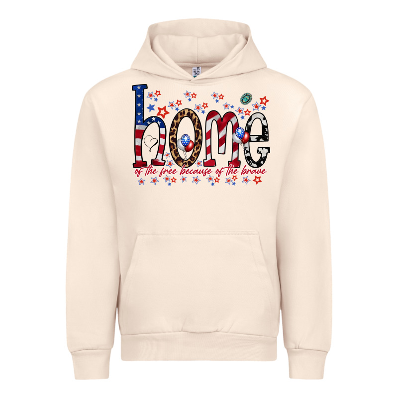 Home Of The Free Urban Hoodie by RacoonDesign | Teevron