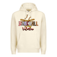 Sandshell baseball is my valentine Premium Hoodie - RacoonDesign
