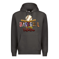Smoke baseball is my valentine Premium Hoodie - RacoonDesign