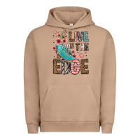 Pigment Burro live on the edge ice skating Urban Hoodie - FaDigitalArtStudio