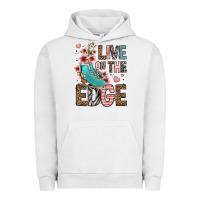 Pigment Lunar Rock live on the edge ice skating Urban Hoodie - FaDigitalArtStudio