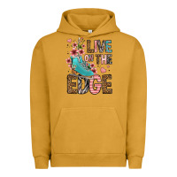 Pigment Peanut Butter live on the edge ice skating Urban Hoodie - FaDigitalArtStudio