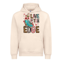 Sandshell live on the edge ice skating Urban Hoodie - FaDigitalArtStudio