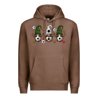 Chestnut soccer gnome Premium Hoodie - HRA Design Shop