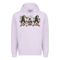 Lilac soccer gnome Premium Hoodie - HRA Design Shop