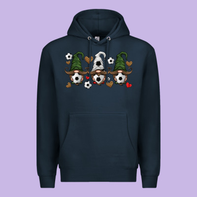 Soccer Gnome Premium Hoodie Designed By Hra Design Shop