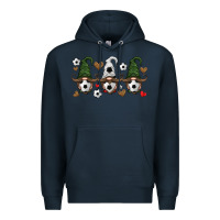Navy soccer gnome Premium Hoodie - HRA Design Shop