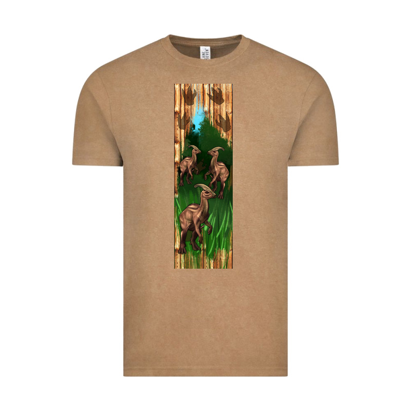 Dinosaur Parasaurolophus Pen Wrap Vintage Tee by Artiststas | Teevron