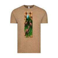 Vintage Coffee dinosaur parasaurolophus pen wrap Vintage Tee - Artiststas