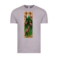 Vintage Zinc dinosaur parasaurolophus pen wrap Vintage Tee - Artiststas