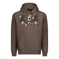 Coffee soccer gnome Premium Hoodie - HRA Design Shop