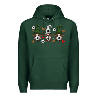 Sports Green soccer gnome Premium Hoodie - HRA Design Shop