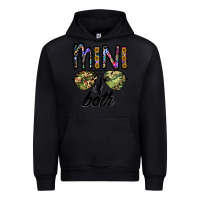 Black mini of both Urban Hoodie - CowhideDigitalArt