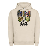 Pigment French Oak mini of both Urban Hoodie - CowhideDigitalArt
