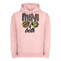 Pigment Salmon mini of both Urban Hoodie - CowhideDigitalArt