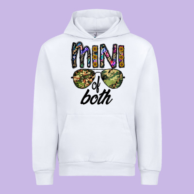 Mini Of Both Urban Hoodie Designed By Cowhidedigitalart