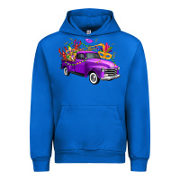 Cobalt mardi gras truck king's cake Urban Hoodie - FaDigitalArtStudio