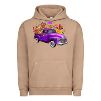 Pigment Burro mardi gras truck king's cake Urban Hoodie - FaDigitalArtStudio