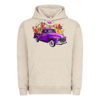 Pigment French Oak mardi gras truck king's cake Urban Hoodie - FaDigitalArtStudio