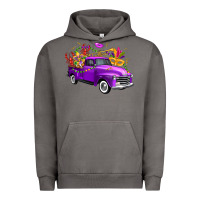 Pigment Tornado mardi gras truck king's cake Urban Hoodie - FaDigitalArtStudio