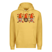 Antique Gold basketball gnome Premium Hoodie - HRA Design Shop