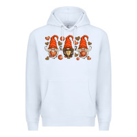 White basketball gnome Premium Hoodie - HRA Design Shop