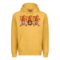 Mustard basketball gnome Premium Hoodie - HRA Design Shop