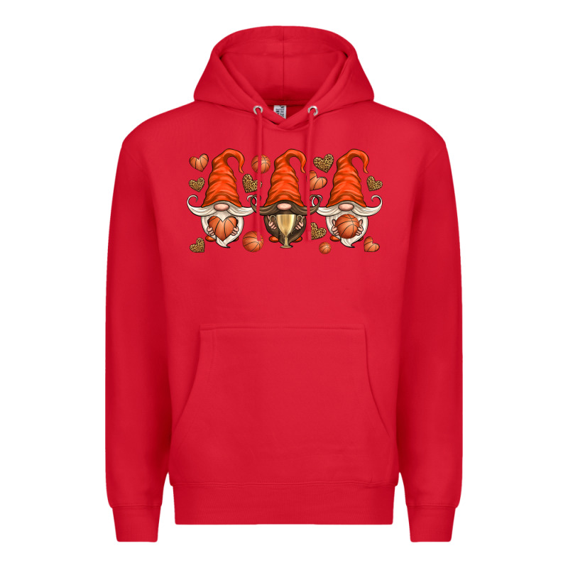Basketball Gnome Premium Hoodie by HRA Design Shop | Teevron