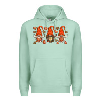 Seafoam basketball gnome Premium Hoodie - HRA Design Shop