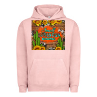 Pigment Salmon small business mama Urban Hoodie - HRA Design Shop