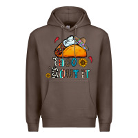 Coffee taco bout it Premium Hoodie - CowhideDigitalArt