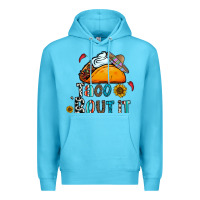 Ocean Blue taco bout it Premium Hoodie - CowhideDigitalArt