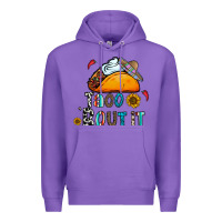 Purple taco bout it Premium Hoodie - CowhideDigitalArt