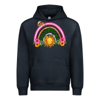 Navy summer sun rainbow Urban Hoodie - HRA Design Shop