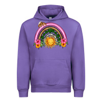 Tulip summer sun rainbow Urban Hoodie - HRA Design Shop