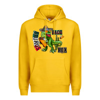 Lemon taco saurus rex Premium Hoodie - CowhideDigitalArt